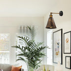DC Voltage 18cm Metal Cone Lampshade E27/B22 ~1216