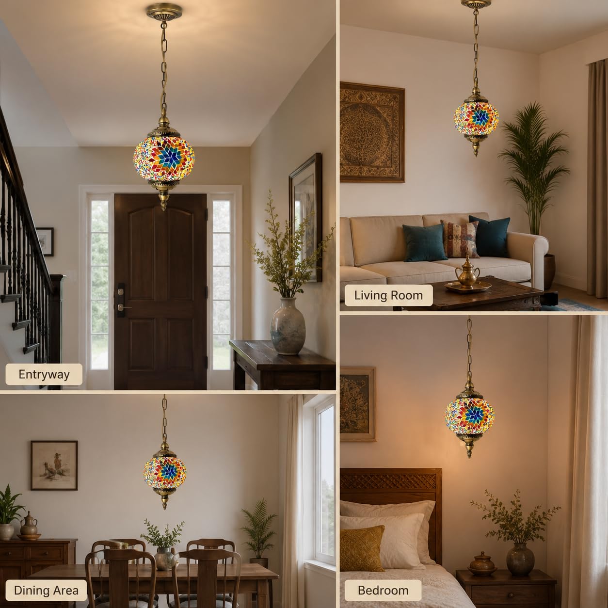 pendant lantern light bohemian