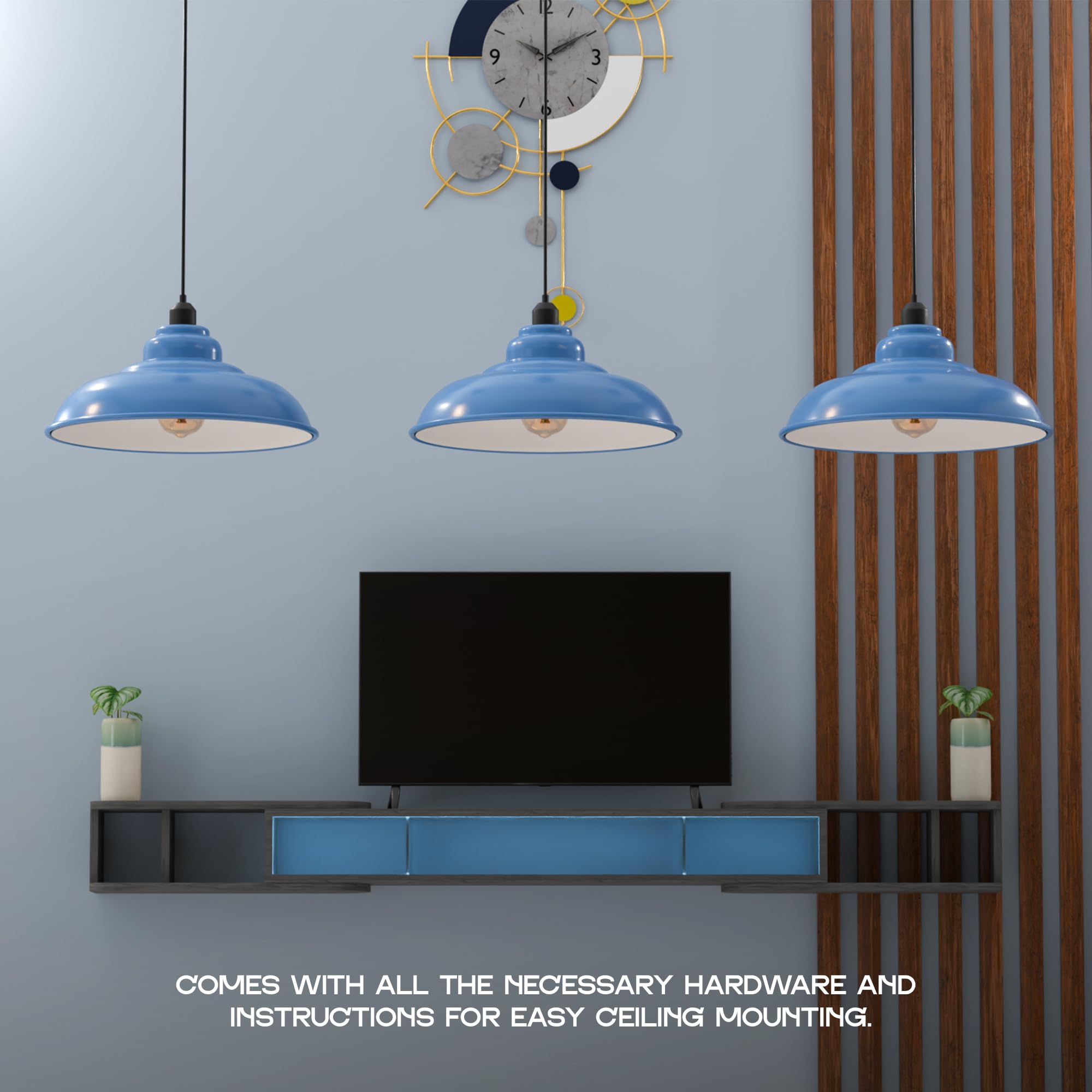 lampshade gold e27 down lights