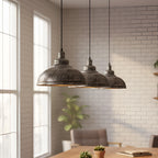 rustic antique flush way white