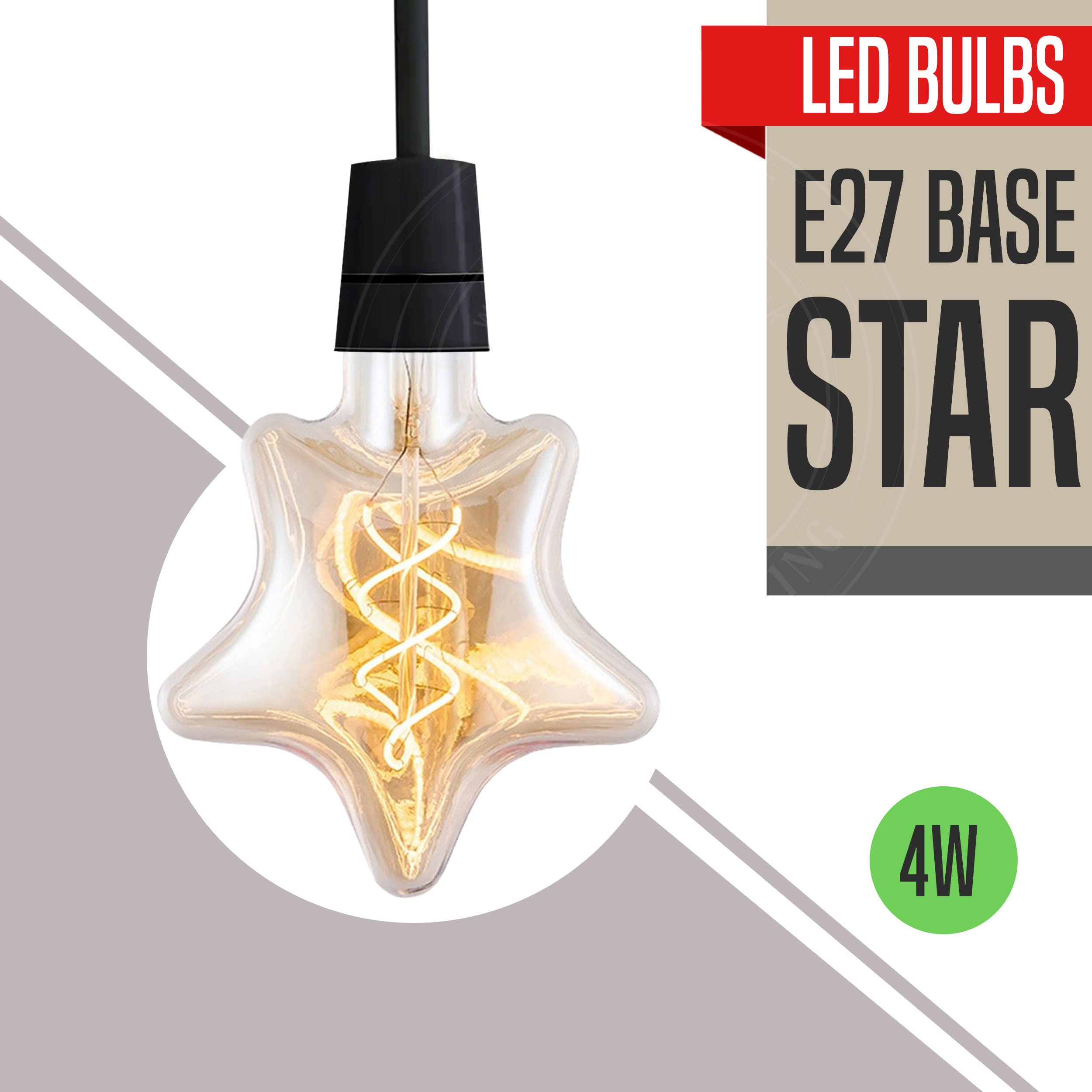 vintage retro tint e27 light