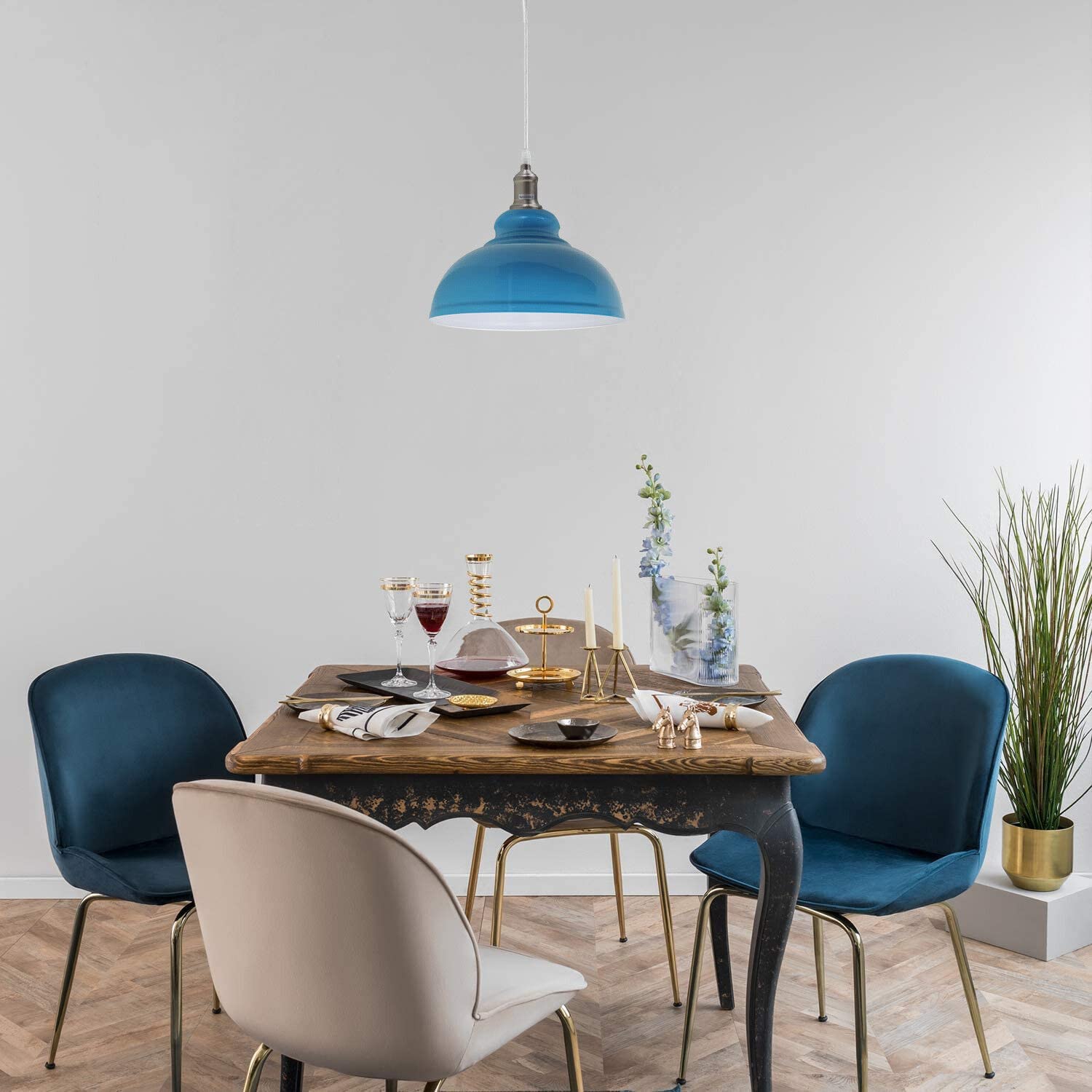 light shade black brass pendan