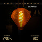 dimmable filament light e27