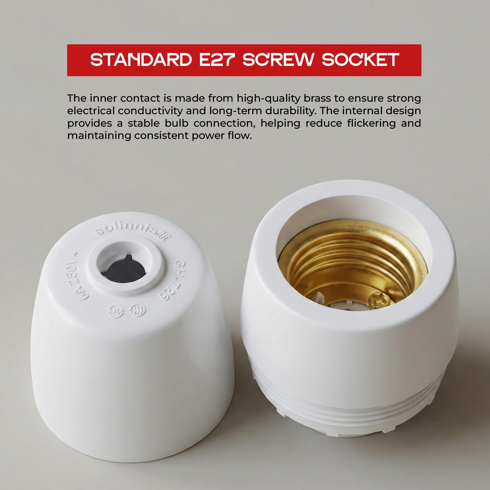 lighting lamp cord grip holder