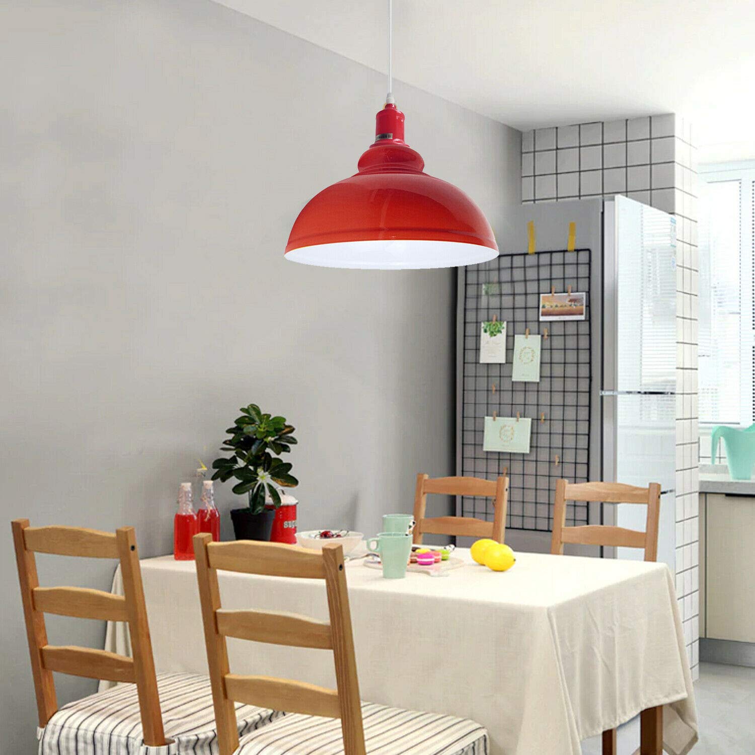 light flush e27 way white