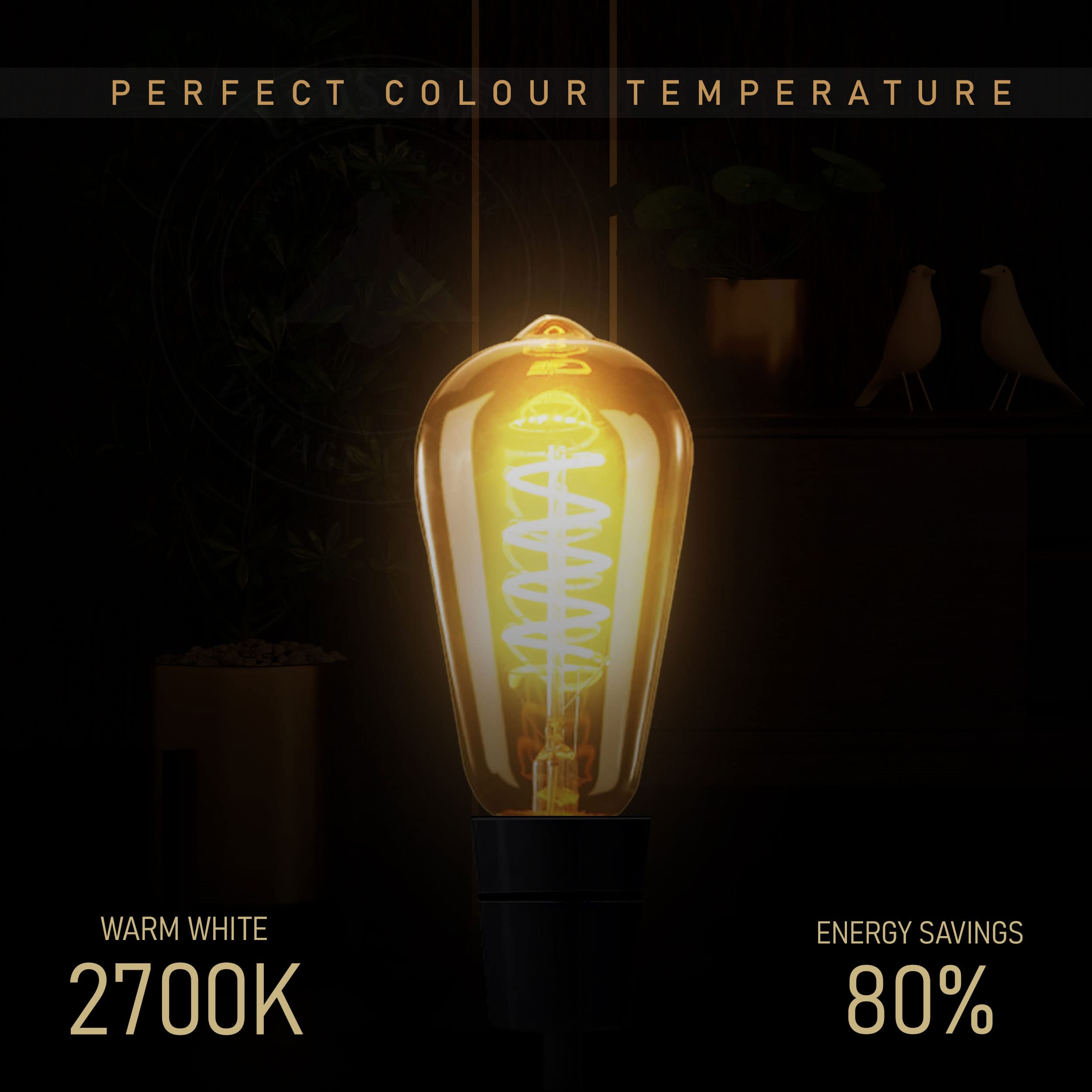bulb white 4w e27 light glass
