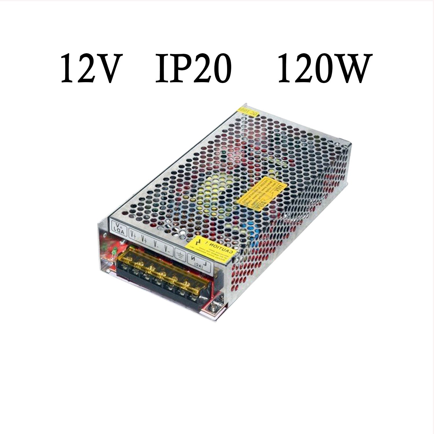 Universal DC 12V IP20 Power Supply Transformer – 24W to 480W ~1009