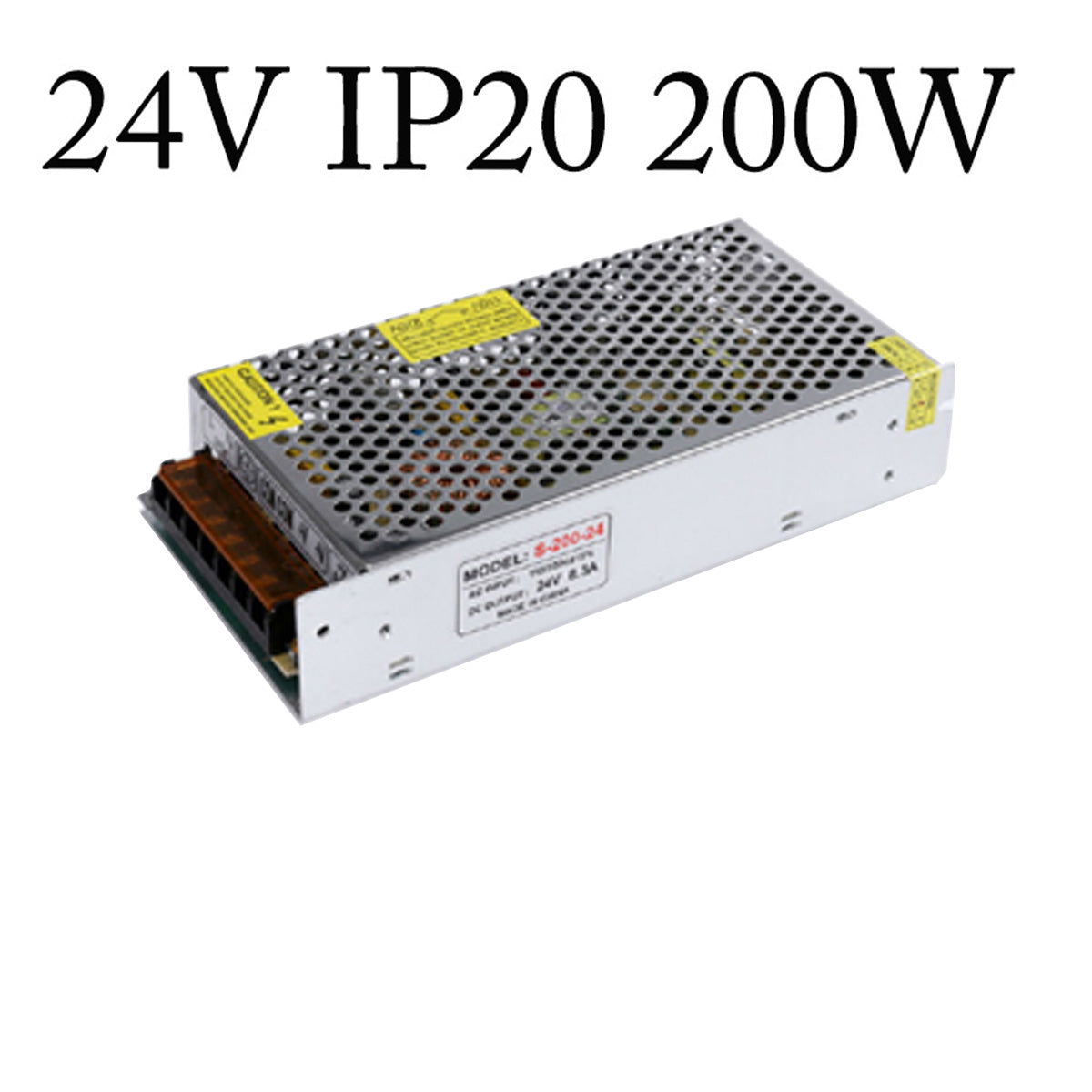 Universal IP20 DC 24V LED Transformer Slim Power Supply ~1008