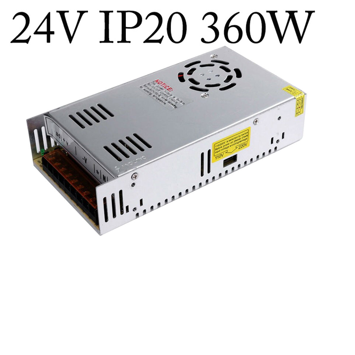 Universal IP20 DC 24V LED Transformer Slim Power Supply ~1008