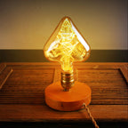 edison gold long e27 light