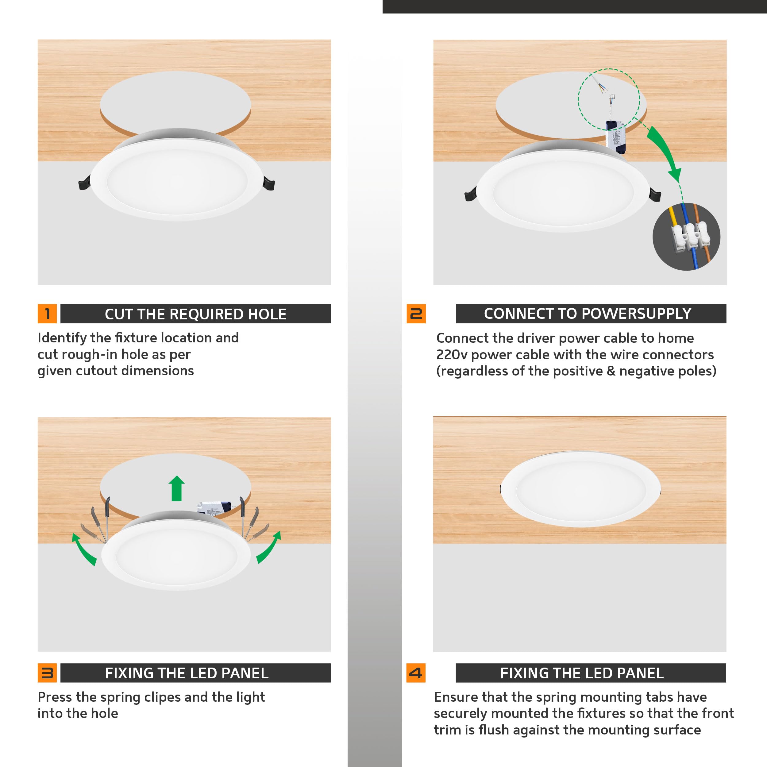downlights spot waterproof