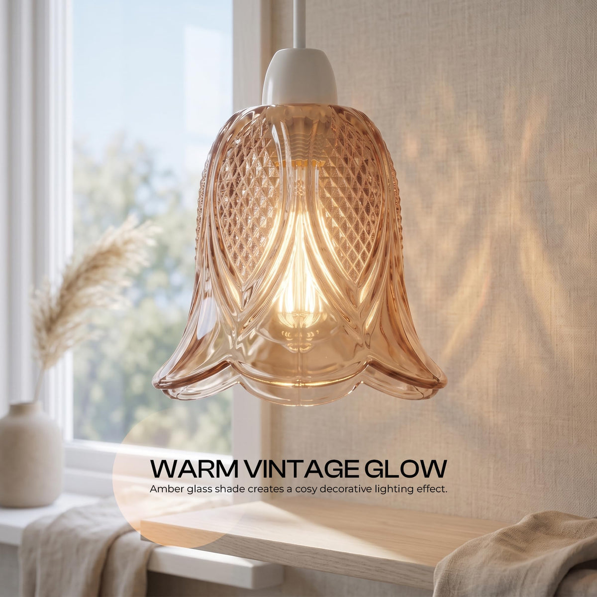 modern glass pendant light sha