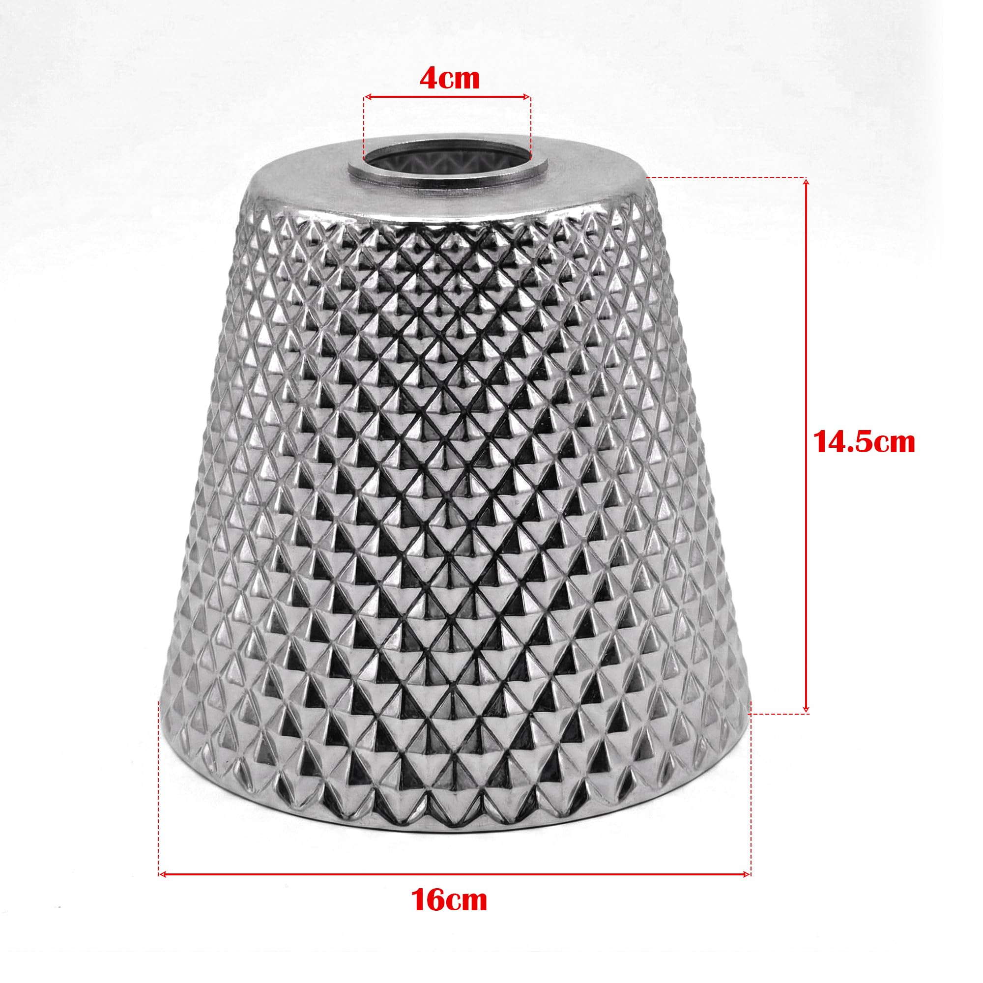 glass lamp shades - size image