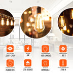 vintage shape st64 bulbs style