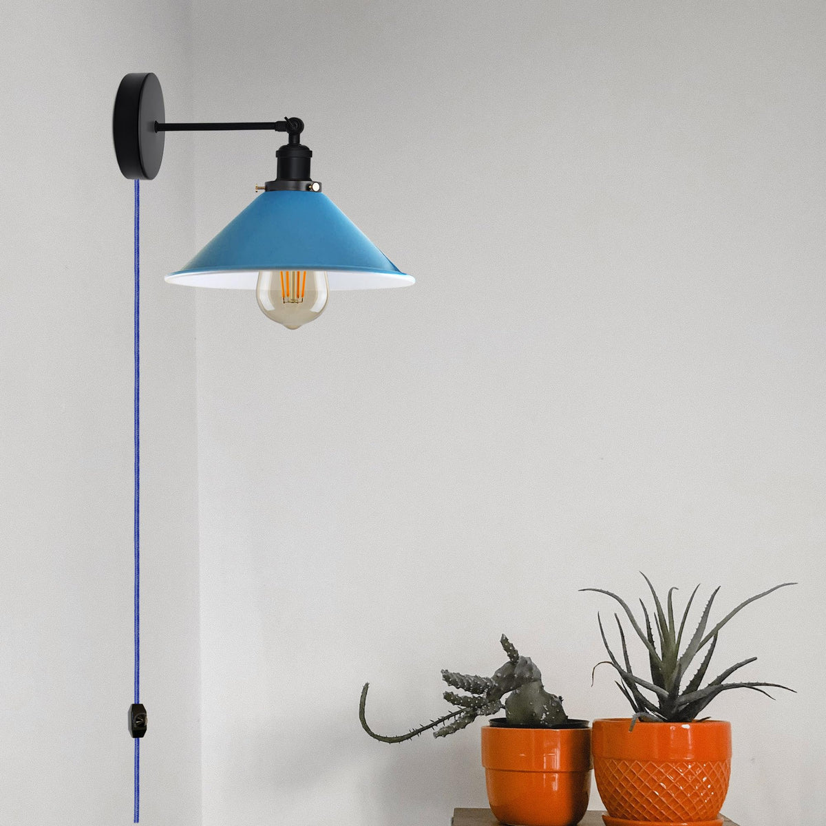 wall sconce light with switch