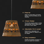 hallway hemp rope pendant lamp