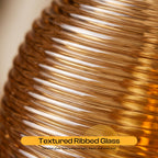 Amber Glass Lamp Shade Pendant Light Shade~1194