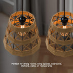 hallway hemp rope pendant lamp