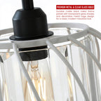 Glass pendant lamp