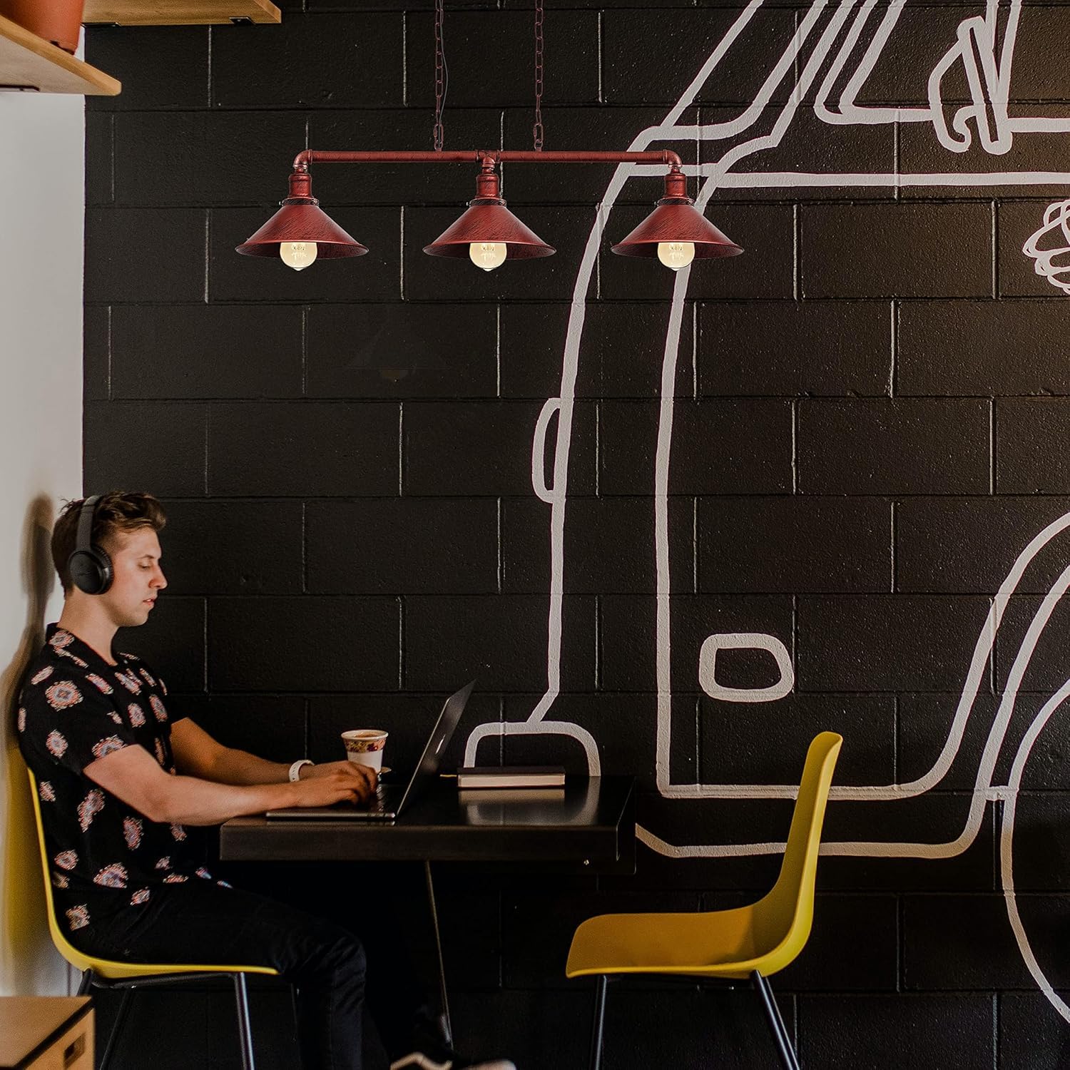 black gothic cage light lighti