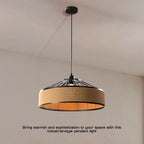 living room hemp rope light