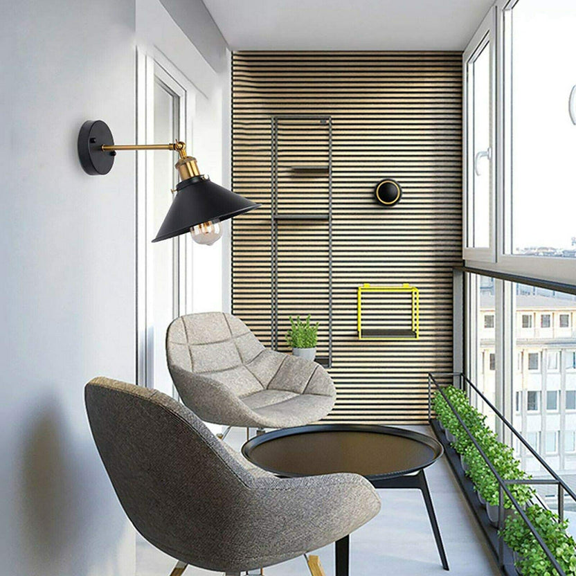 Stylish wall lights and sconces in various designs.