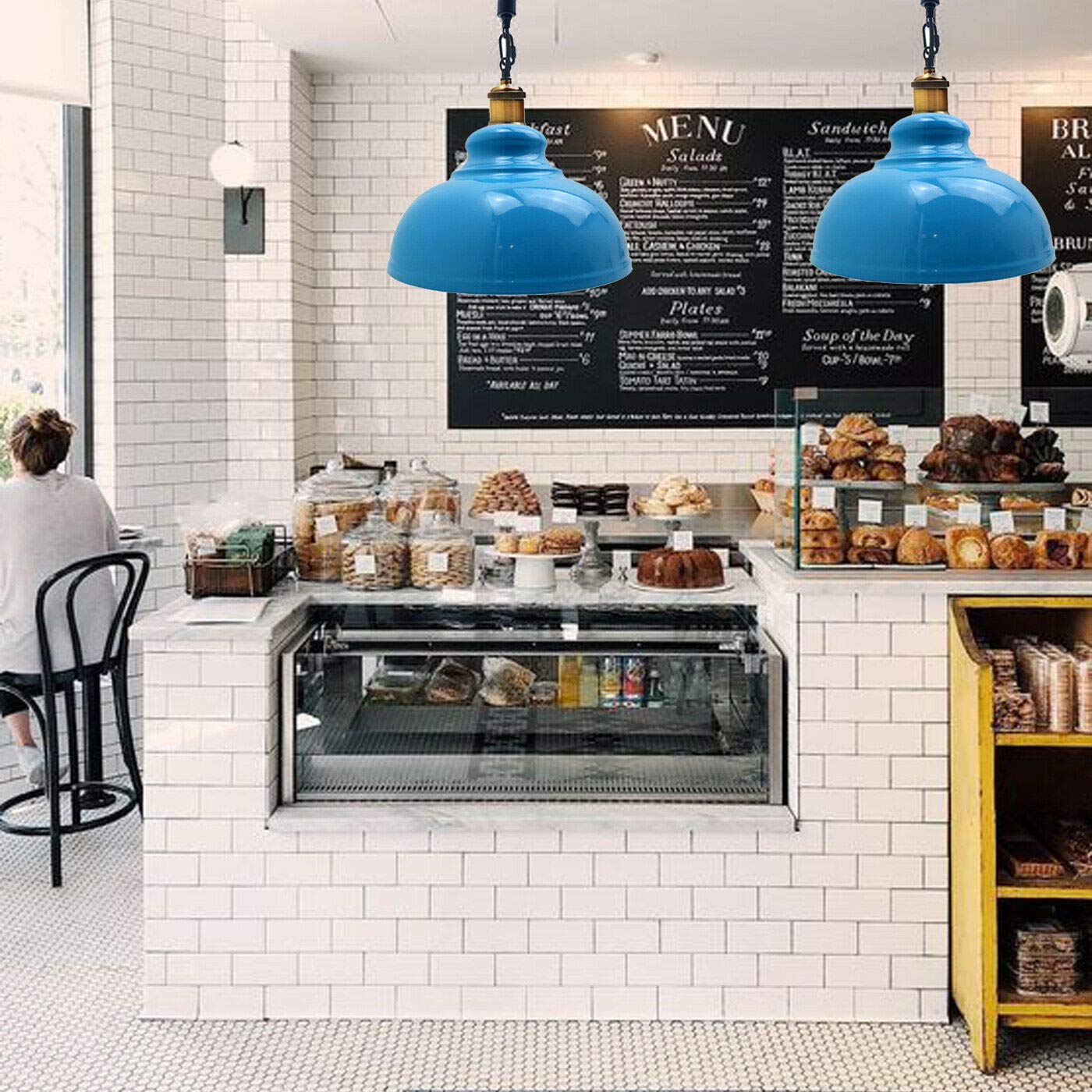 light shade black brass pendan