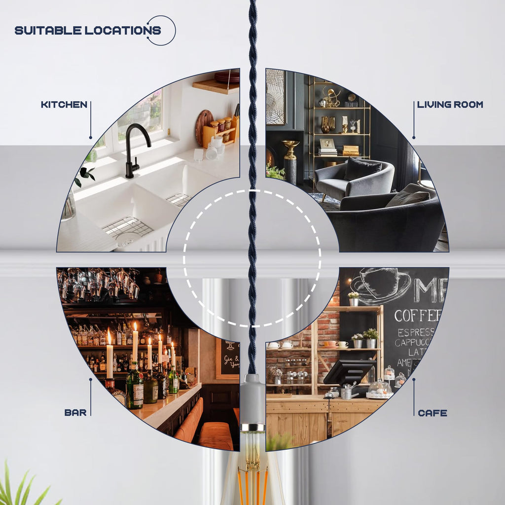 lighting ideas twin twisted