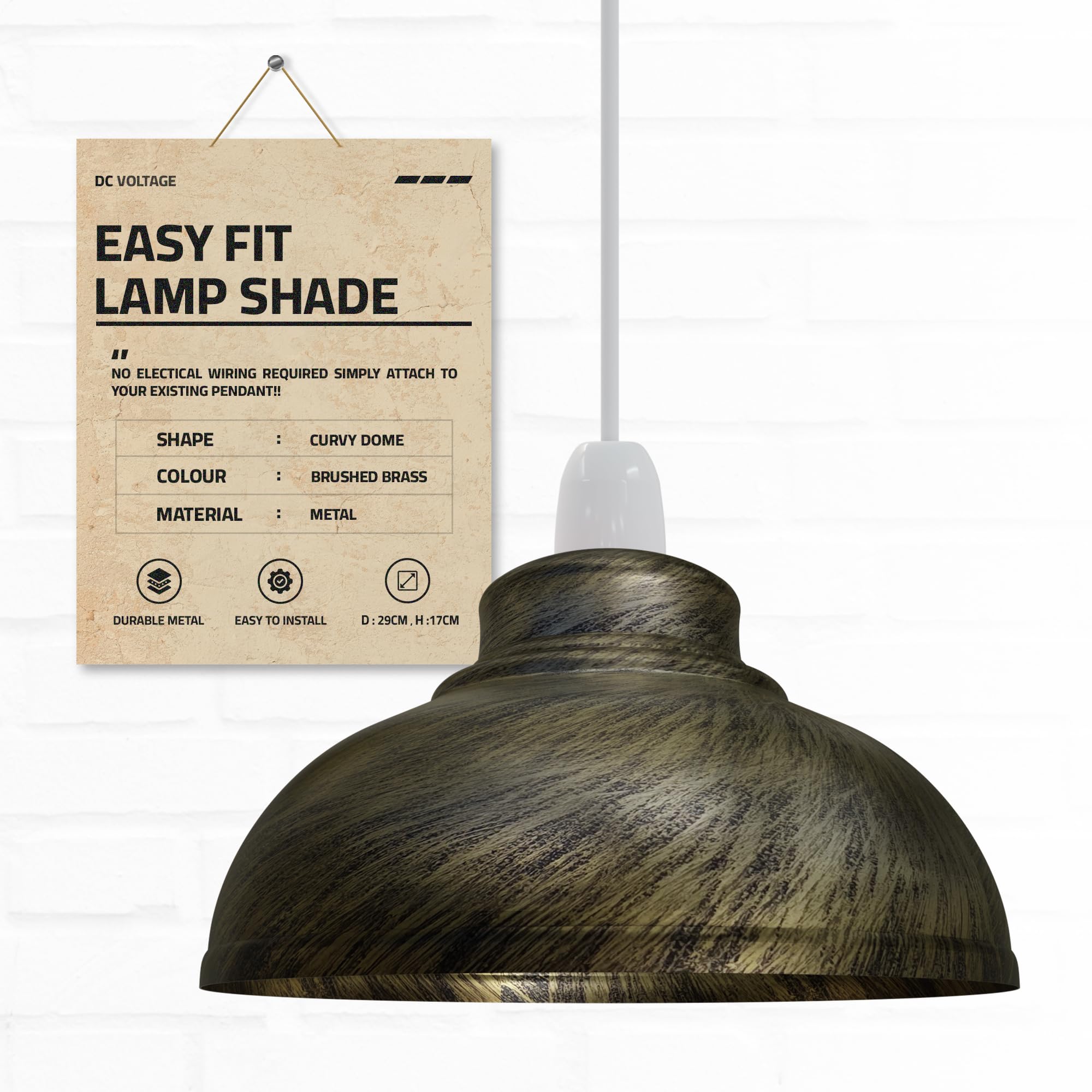 black shades light shade brass