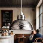 DC Voltage 26cm Metal Dome Lampshade with E27 Reducer Ring ~1215