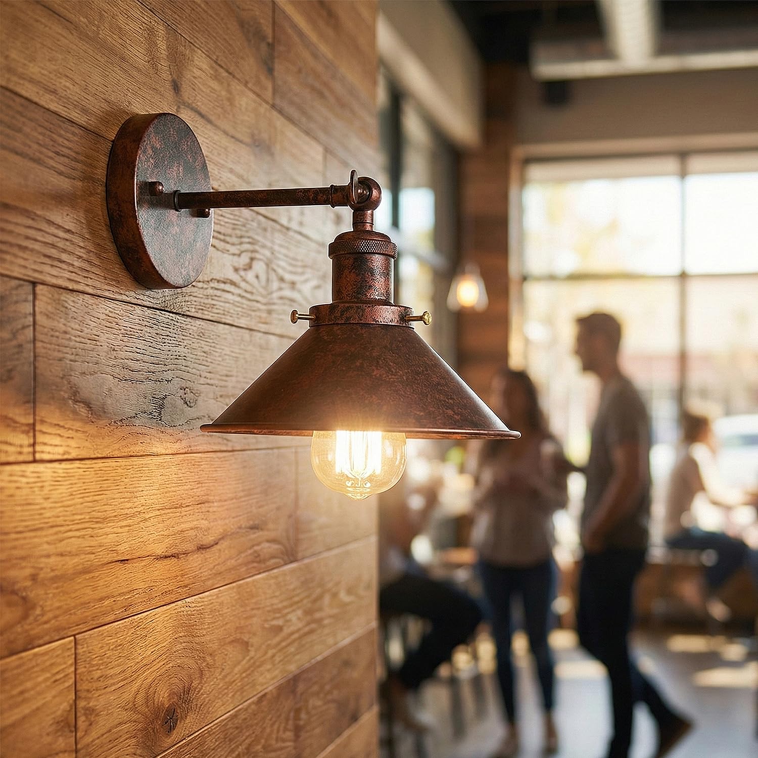 wall lighting indoor cafe