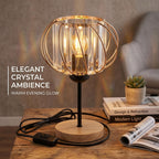 base chandelier living table