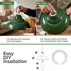 light shade black brass pendan