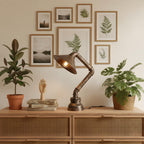 industrial lamp for café table