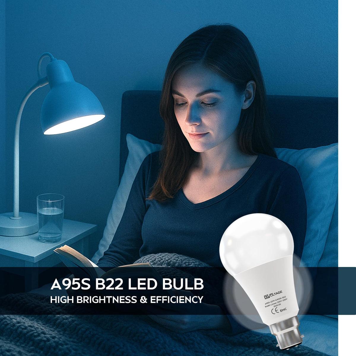 A95 B22 Led bulb