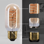 bulb white 4w e27 light glass