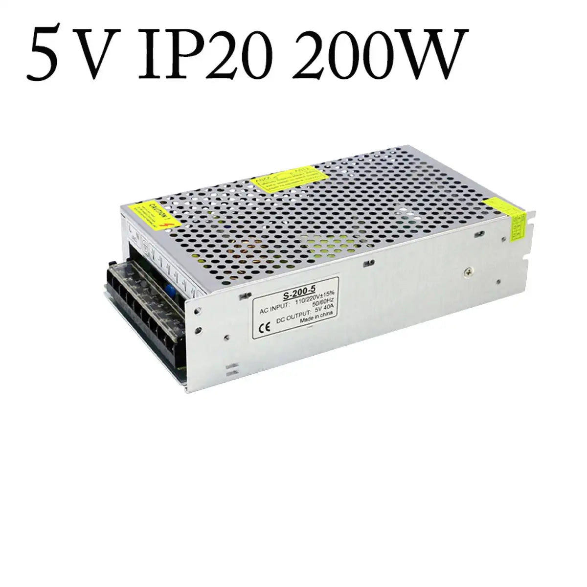 Universal IP20 DC 5V Power Supply Switching ~1007