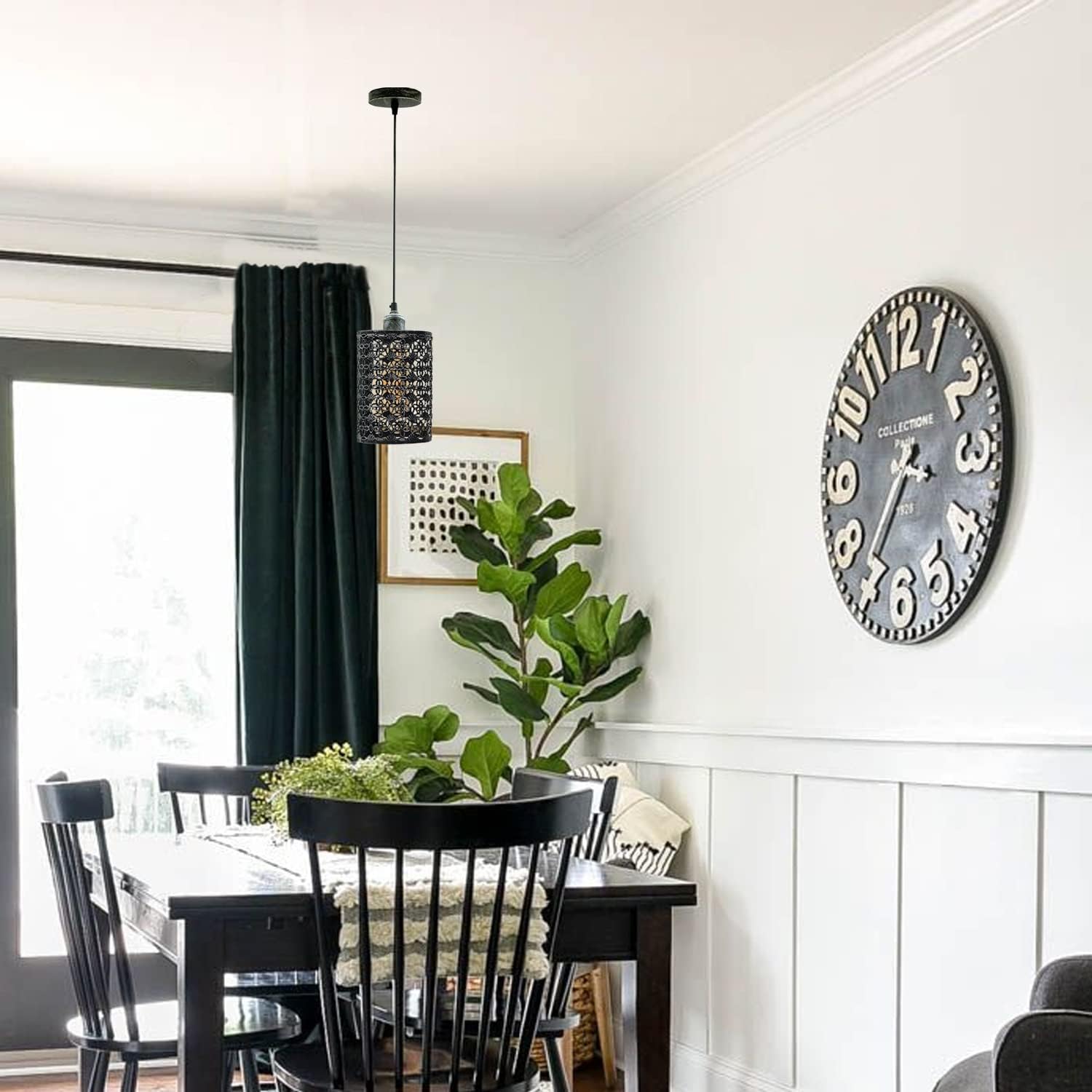 2-Pack DC Voltage Industrial Metal Bulb Guard | Drum Cage Lamp Shade ~1004