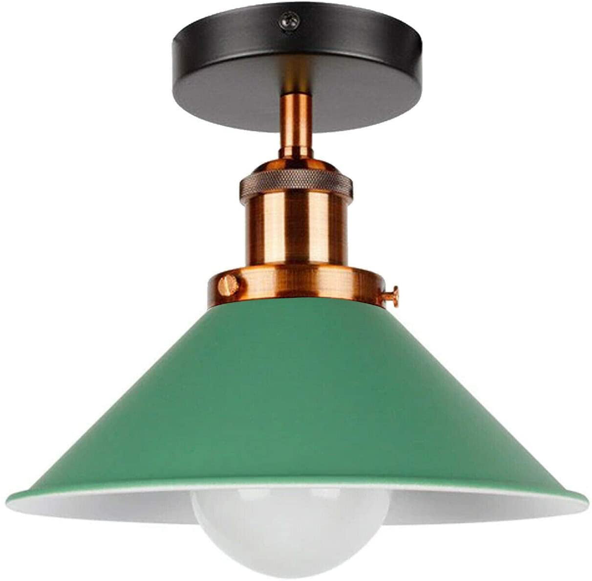 Industrial Semi Flush Mount Ceiling Light Fixture ~1079