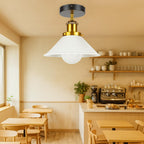 Industrial Semi Flush Mount Ceiling Light Fixture ~1079