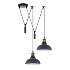 2-Head Spider Pendant Light | Industrial Retro Ceiling Lamp ~1105