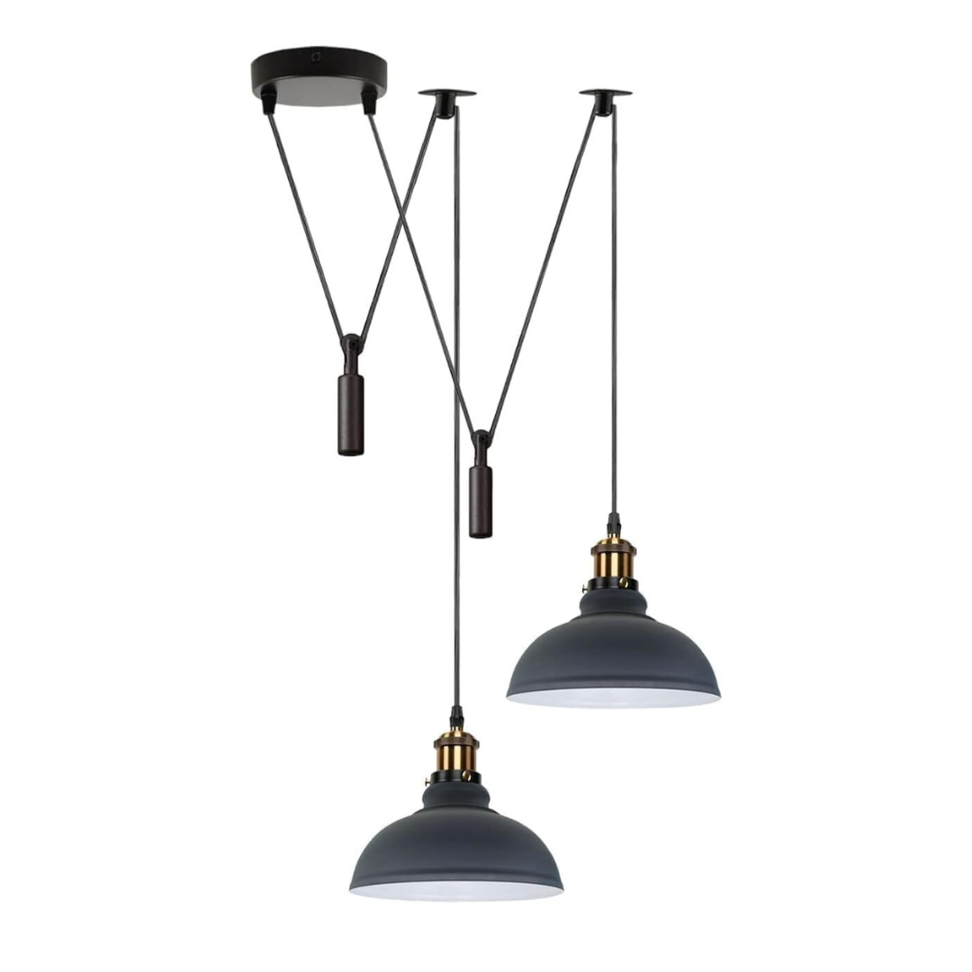 2-Head Spider Pendant Light | Industrial Retro Ceiling Lamp ~1105