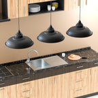 2 Pack Retro Multi-Colour Industrial Pendant Light | E27 Fitting ~1020