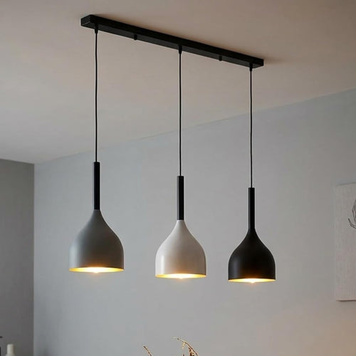 3-Way Tricolour Pendant Light | Adjustable Kitchen Island Lamp ~1101