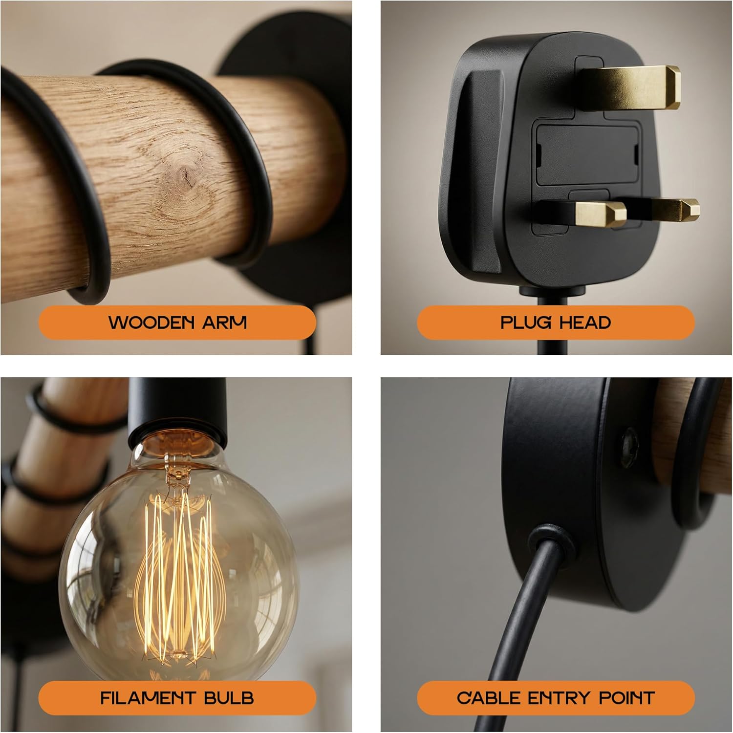 light fixture components