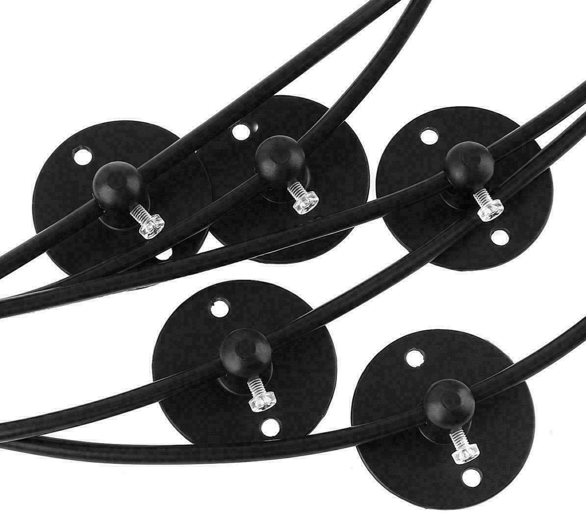 Industrial 5-Head Spider Pendant Light – Brushed Copper Shades ~1091