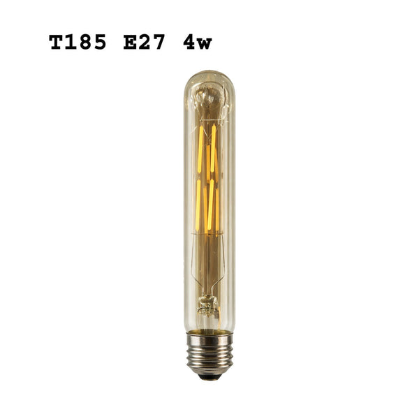 LED Non Dimmable Vintage Filament 4W T185 E27 Light Bulb ~1158