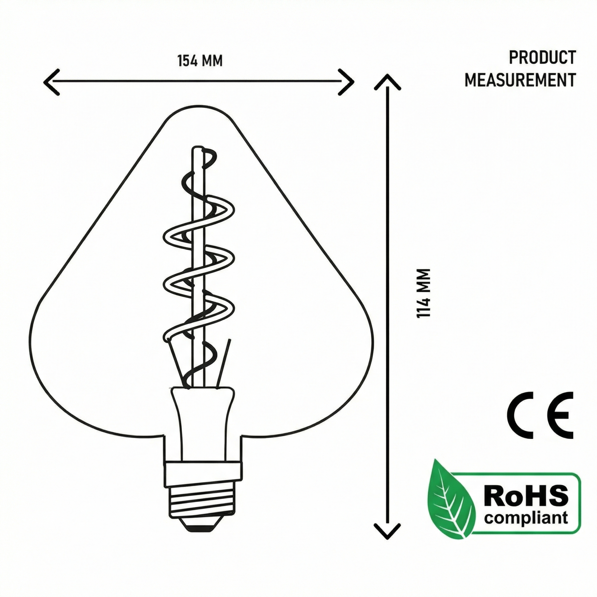 Vintage Style LED Bulb E27 ~1045