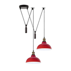 2-Head Spider Pendant Light | Industrial Retro Ceiling Lamp ~1105