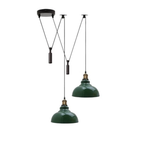 2-Head Spider Pendant Light | Industrial Retro Ceiling Lamp ~1105